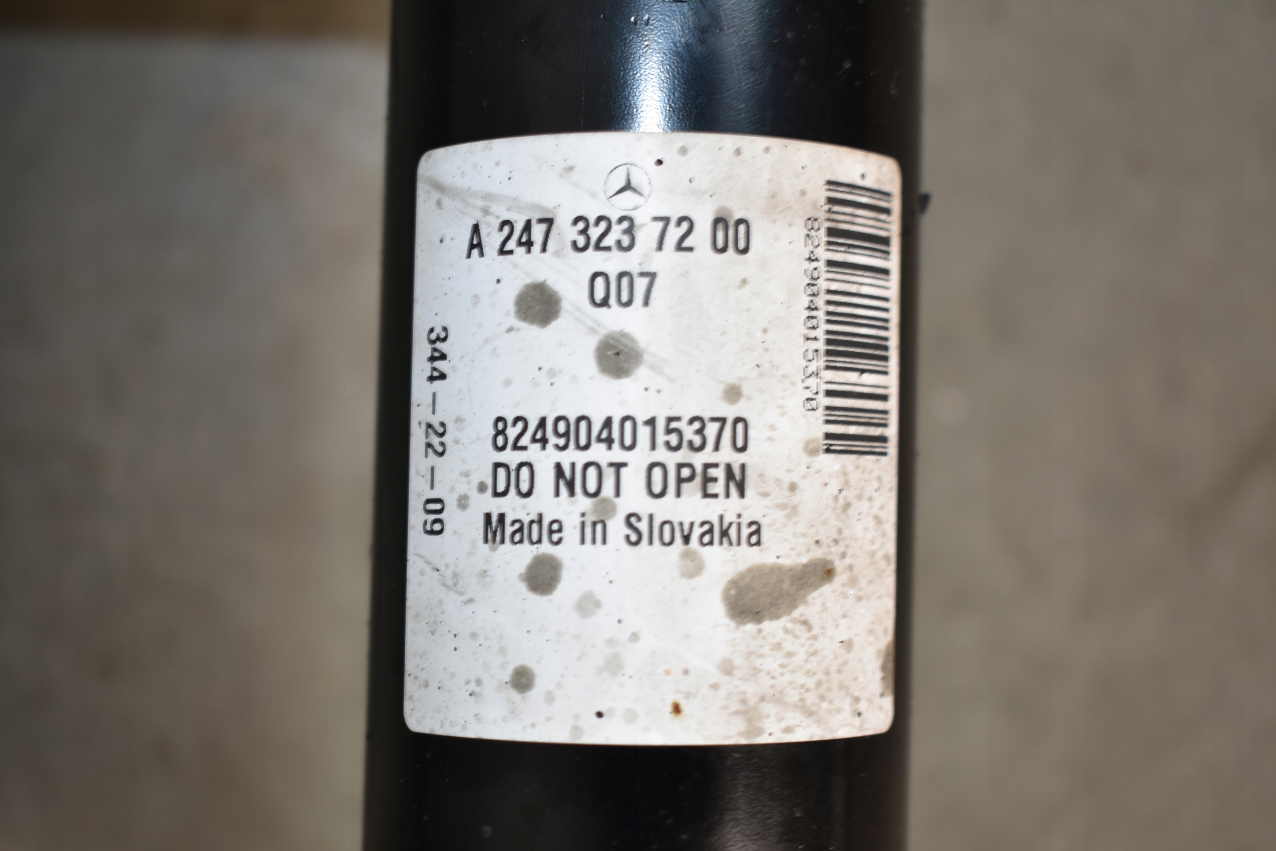 perfect condition shock absorber front front right MERCEDES GLA H247 1