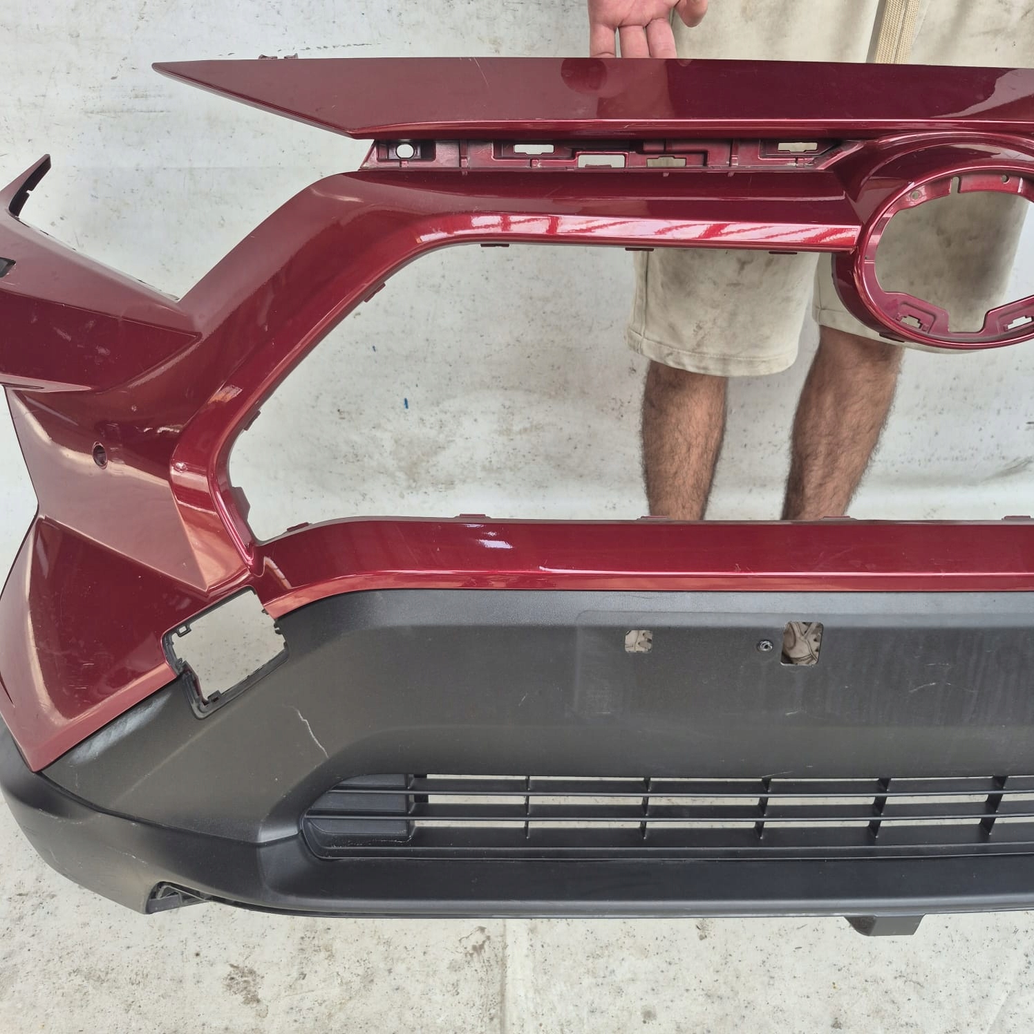 TOYOTA RAV4 V 5 19-> bumper front front PDC SPR