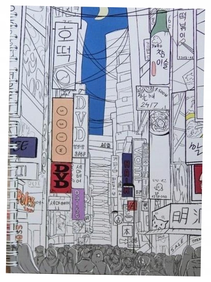 Zeszyt japoński A5/100K kropki