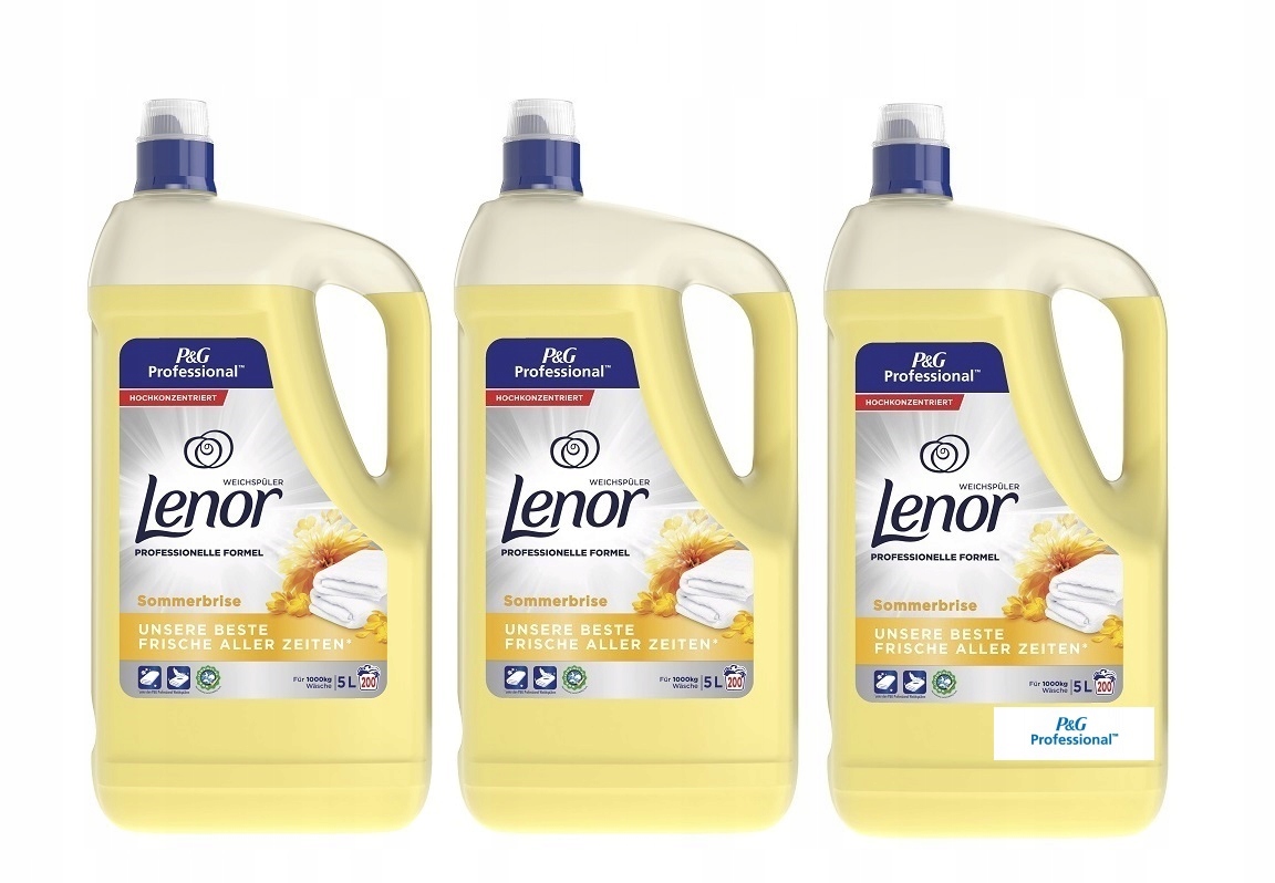 

Zestaw Lenor Płyn Do Płukania 5L Żółty x 3 szt.