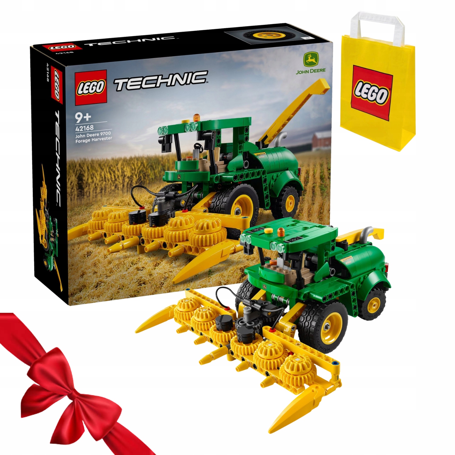 Zestaw Klocków Lego Technic 42168 Sieczkarnia Samojezdna John Deere 9700