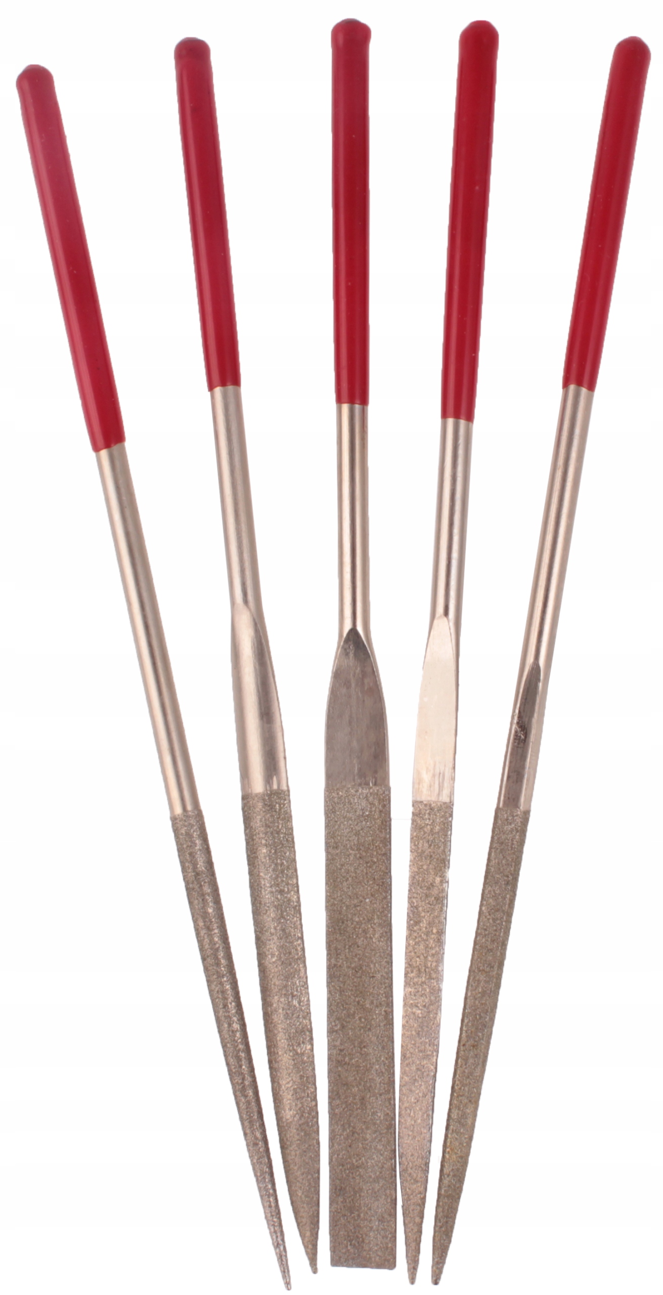 Zestaw iglaków pilników diamentowych pilnik diamentowy iglak 180x5mm 5 szt