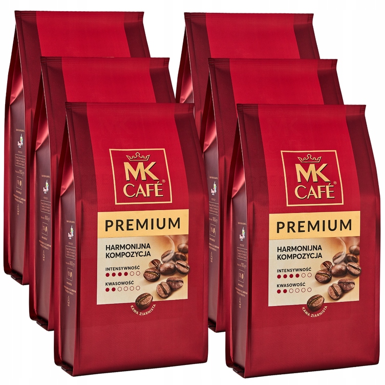 Káva zrnková Mk Cafe Premium 6x1 kg
