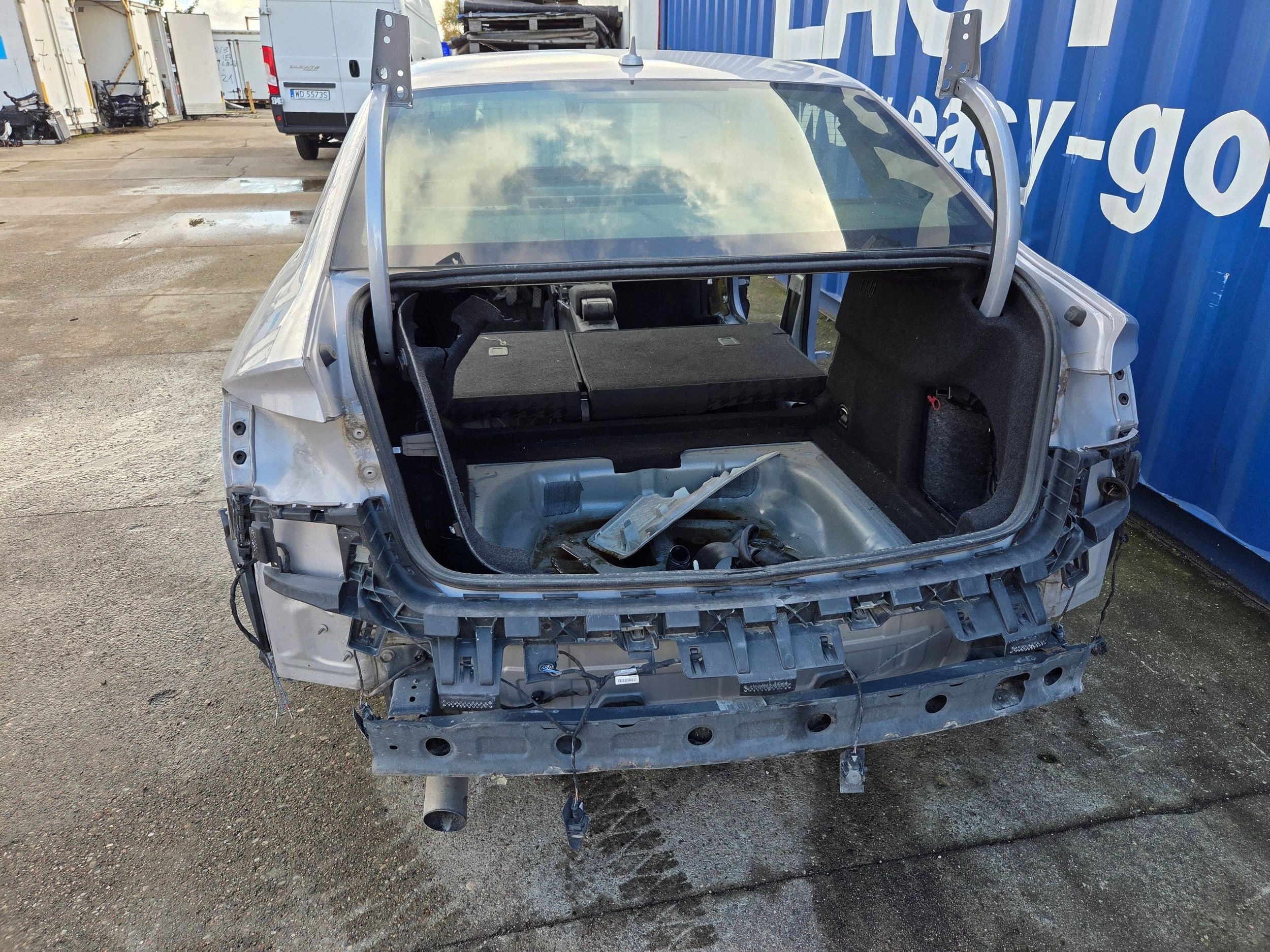 Audi A3 S3 8V sedan rear part floor boot (TT07)