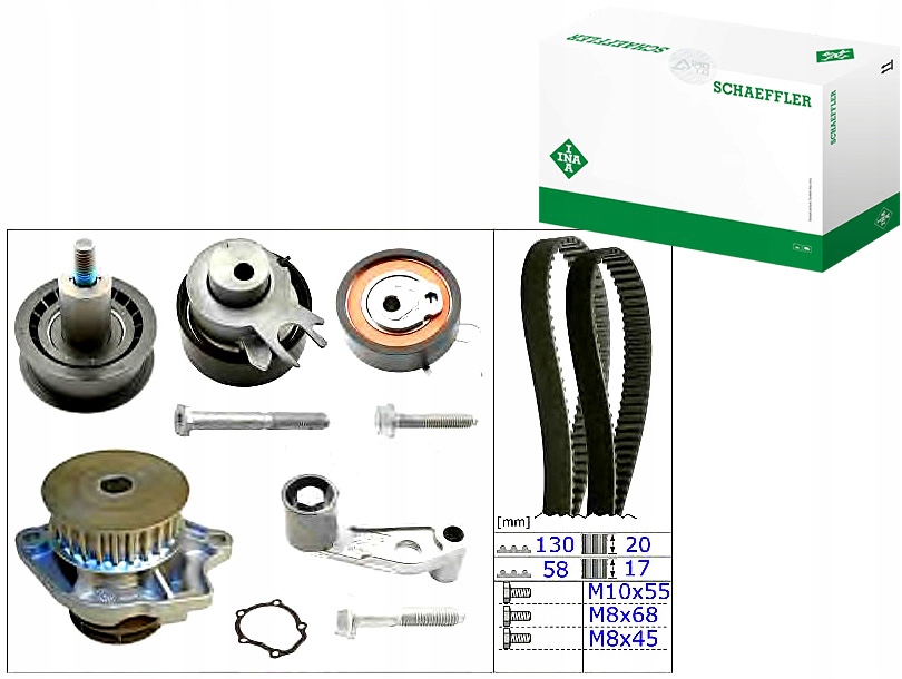 Rozvodová Sada Vw 1,4 16V Ina