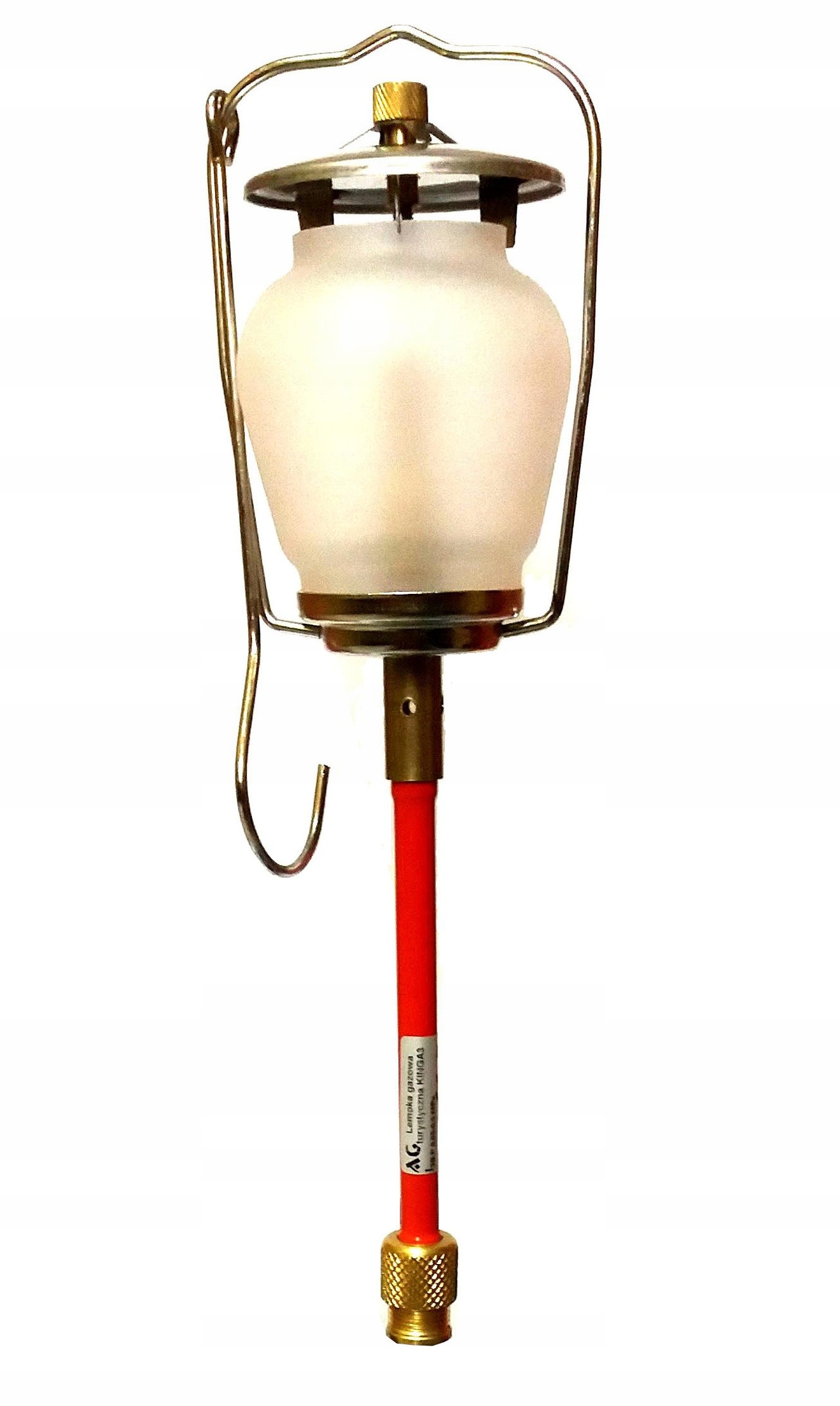 LAMPKA LAMPA GAZOWA TURYSTYCZNA NA BUTLE GAZ KLOSZ - brak - 11575932792 -  Allegro.pl