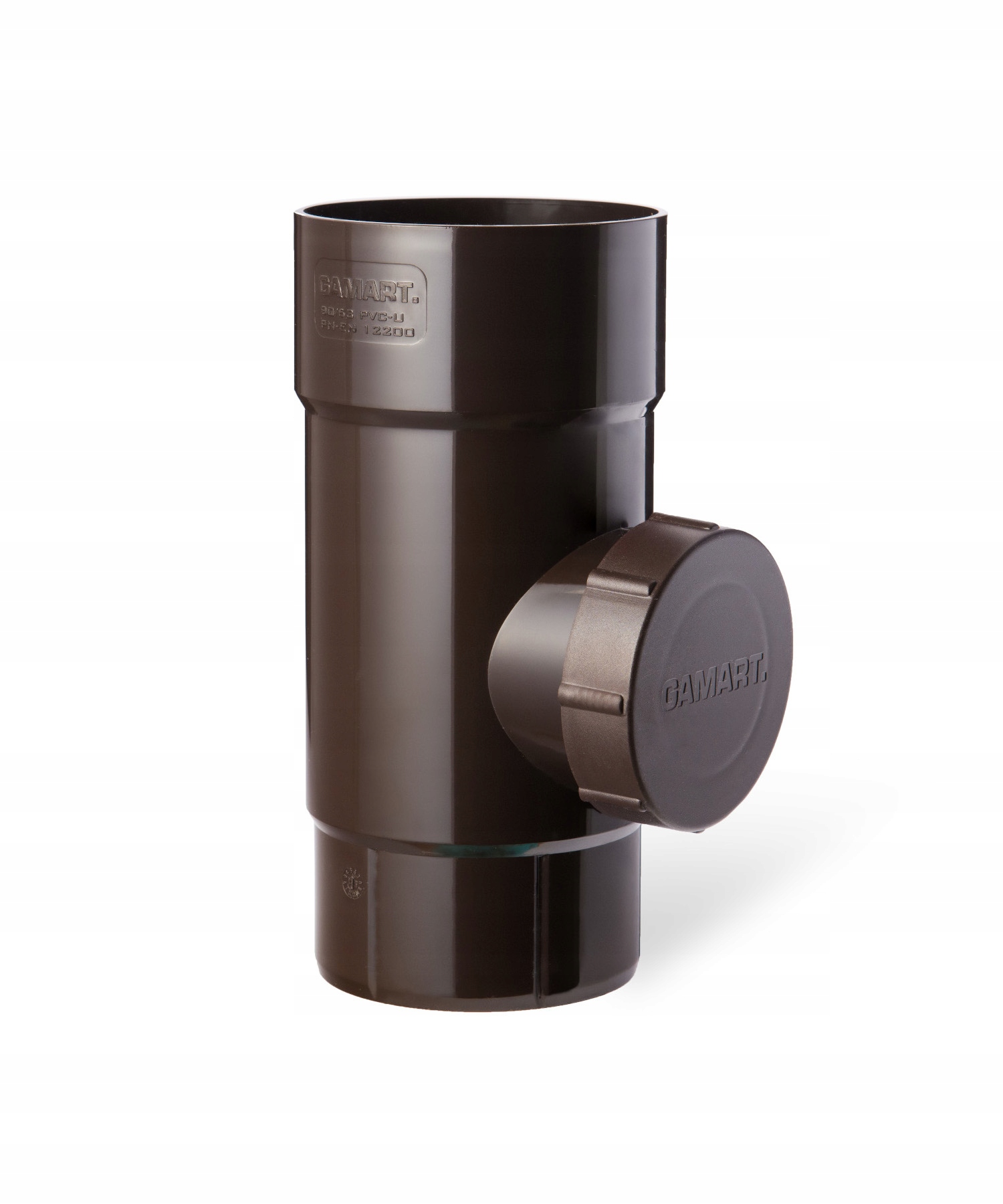 

Czyszczak Rewizja Rynnowa 90mm Gamart ciemny brąz