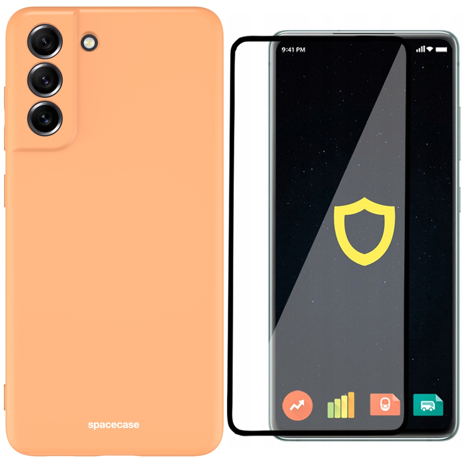 

Etui Matowe Spacecase Do Galaxy S21 Fe Szkło