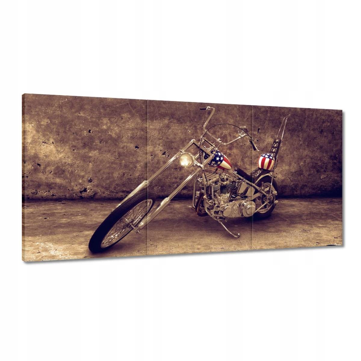 Obrazy 180x90 Motocykel v sépiovej farbe