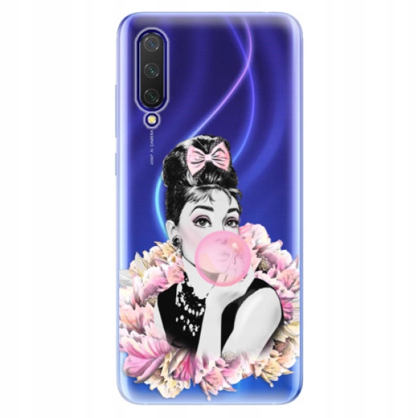 Silikonowe etui iSaprio Pink Bubble do Xiaomi Mi 9 Lite