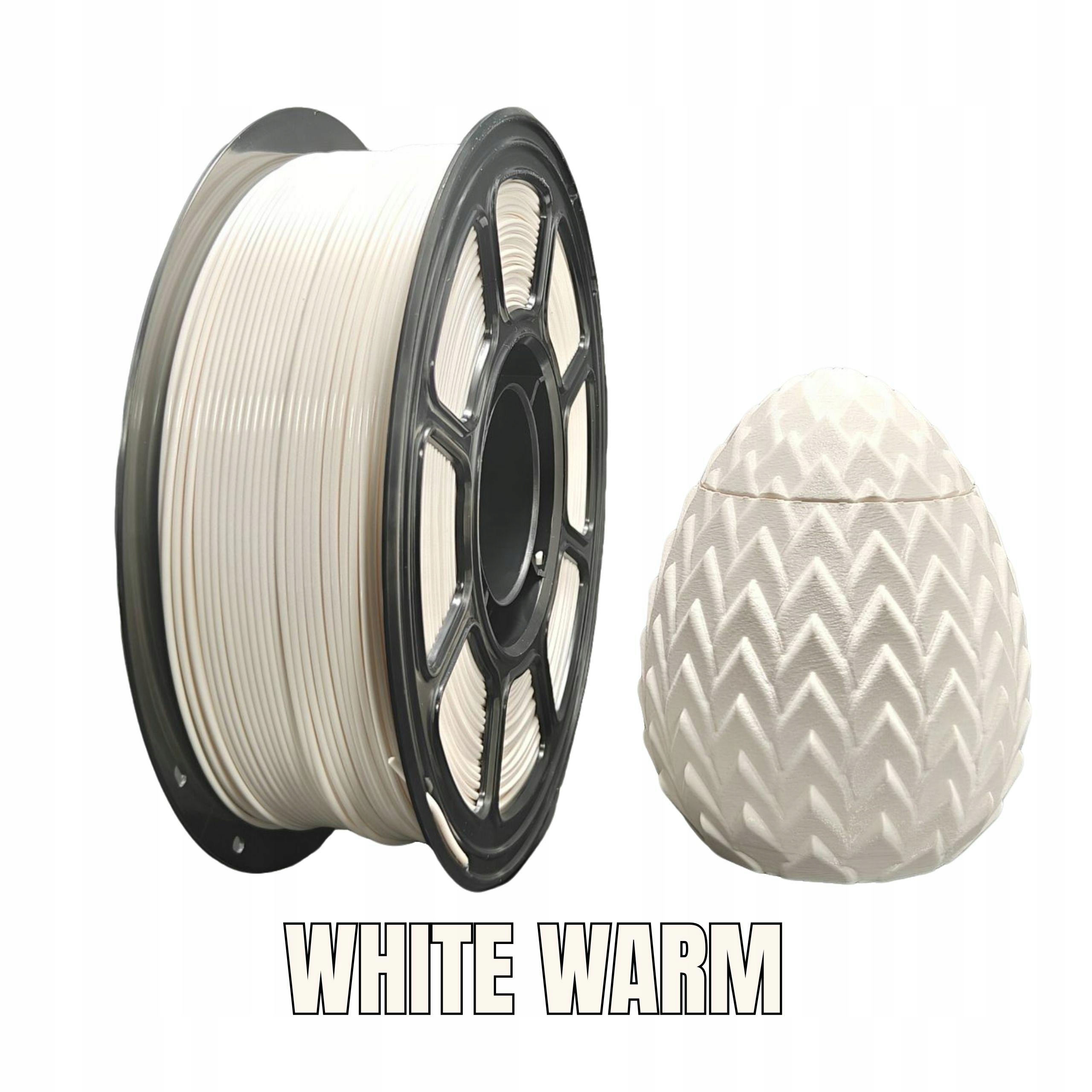Filament NR-004 Petg White Warm 1,75mm