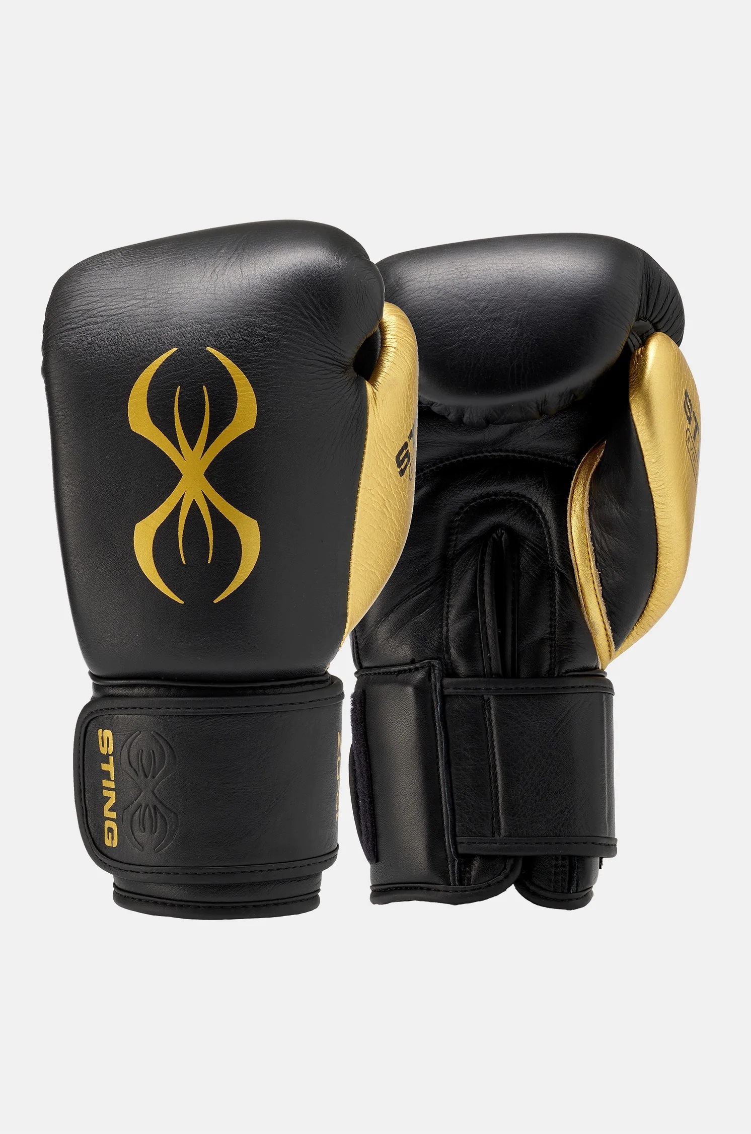 Rękawice bokserskie Sting Sports Evolution black/gold 18oz