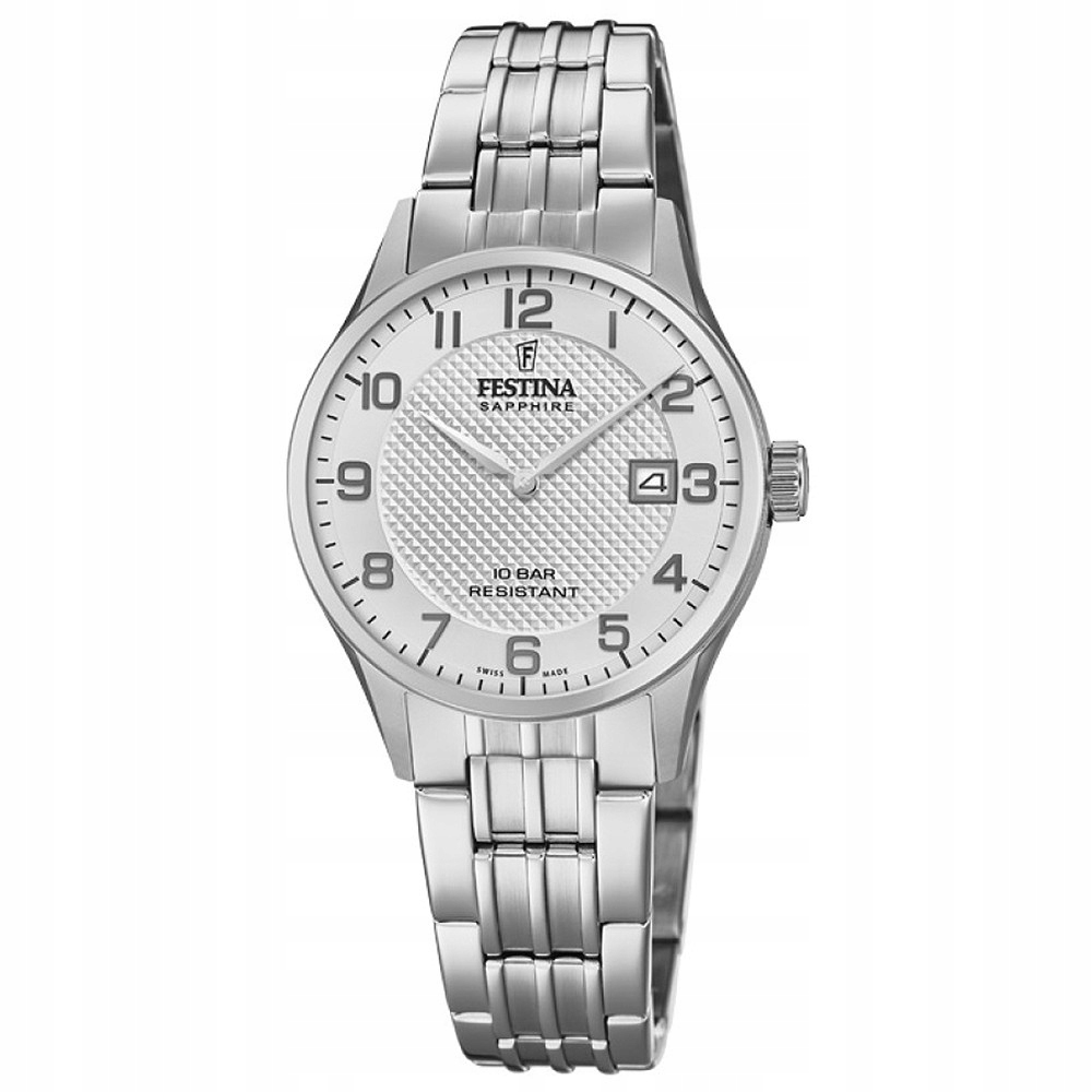 Zegarek Damski Festina F20006-1 srebrny