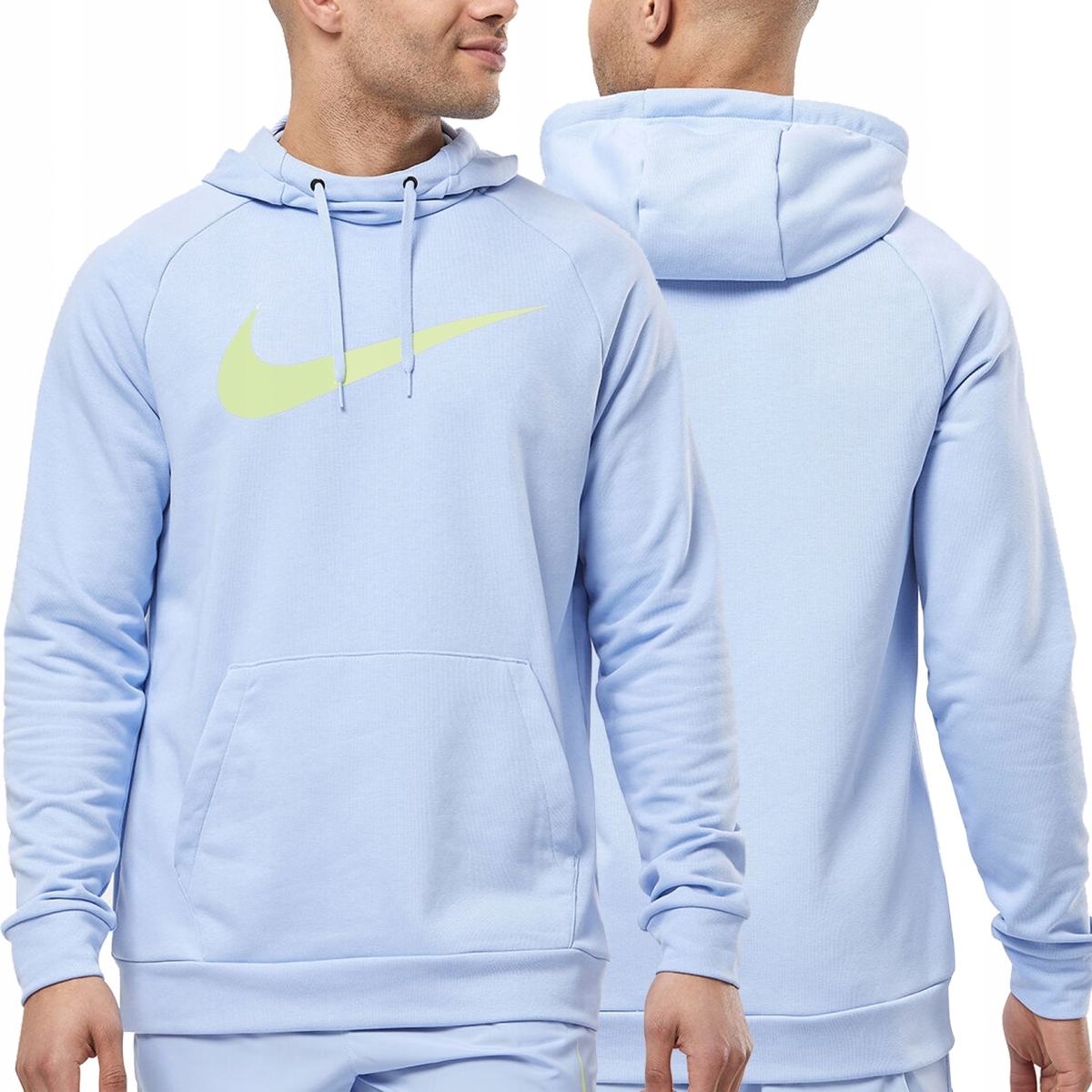 Nike klasická pánská mikina Dri-Fit Hoodie modrá CZ2425-479 XL