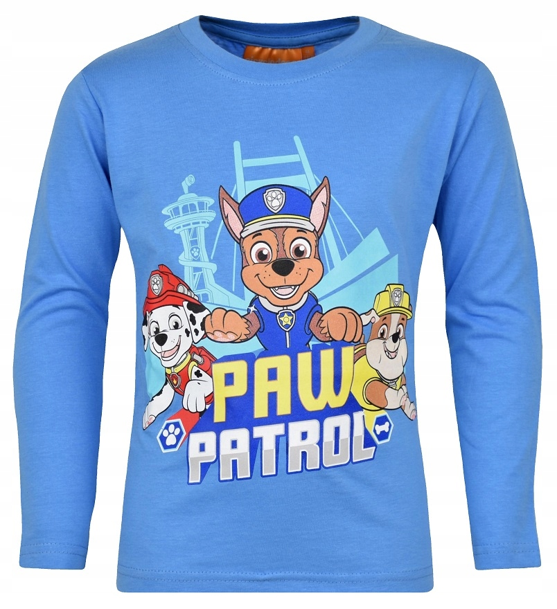 

bluzka t-shirt Psi Patrol koszulka długi rękaw 116