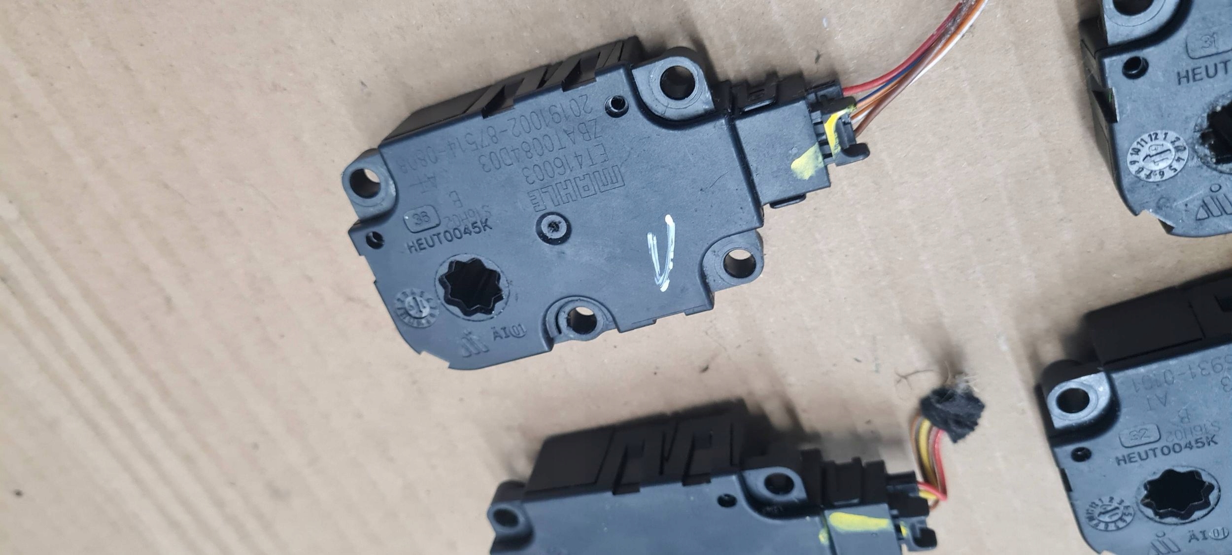 A5 8W Micro moteur Bouches buses Bloc de chauffage complet ET416003 ZBAT0084D03 A4 B9 8W