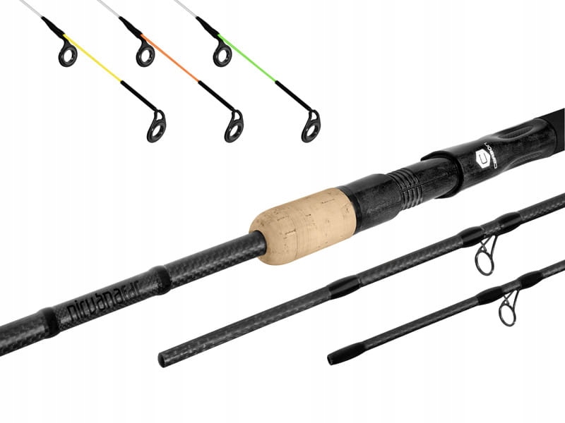 WĘDKA DELPHIN NIRVANA FDR + 3 SZCZYTÓWKI 12FT/80G