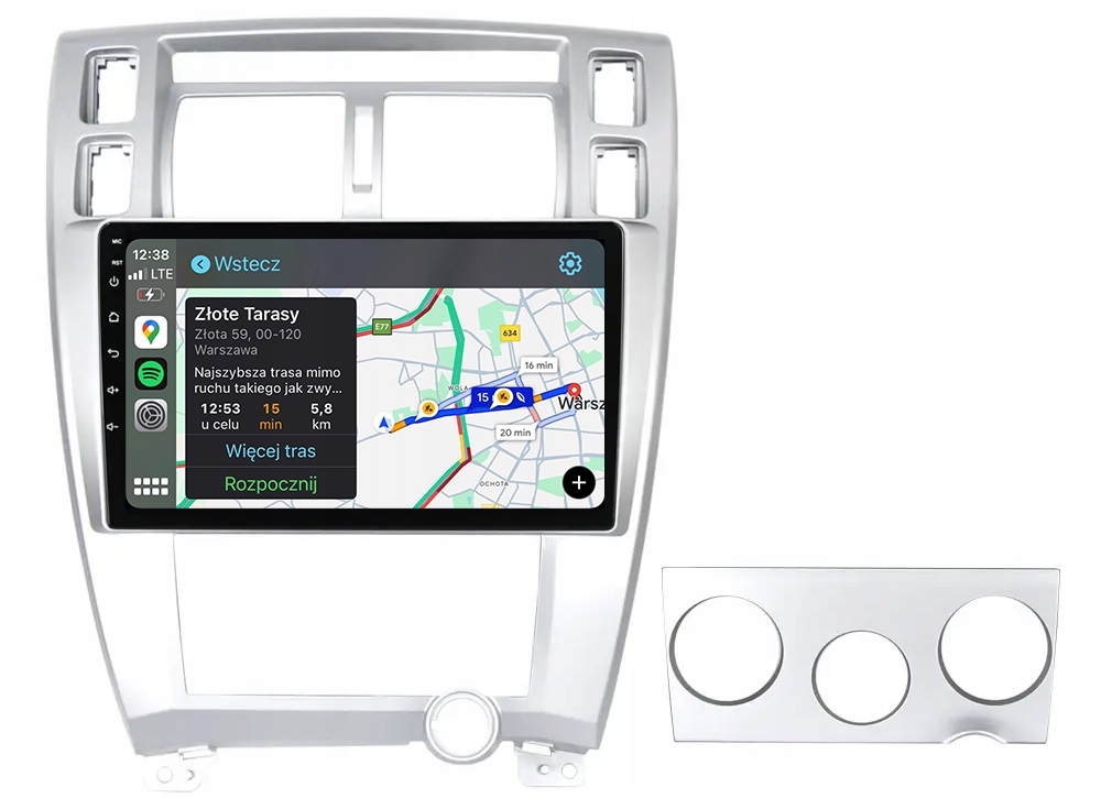 Hyundai Tucson Android Carplay Navigace Rádio 8GB/128GB Dsp