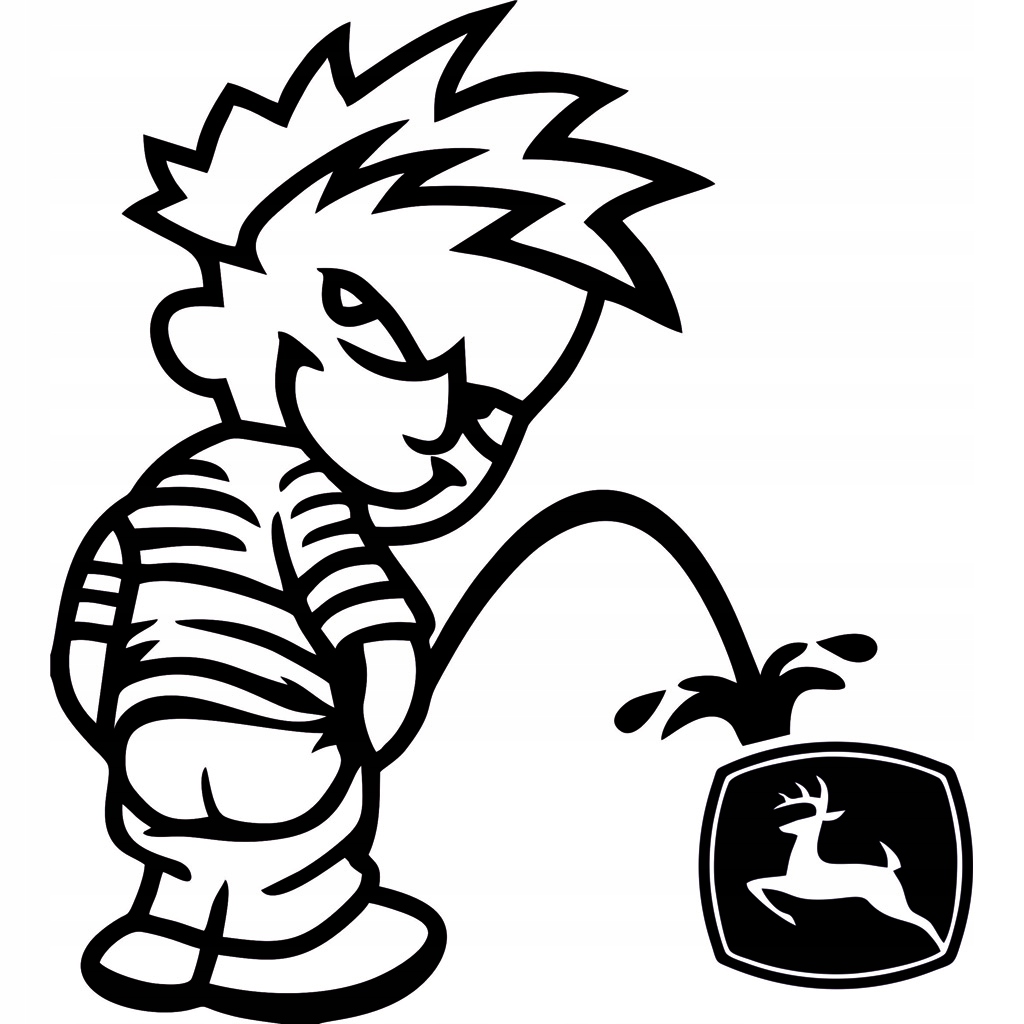 Naklejka Leje na Wszystko JOHN DEERE 20cm Producent Inny