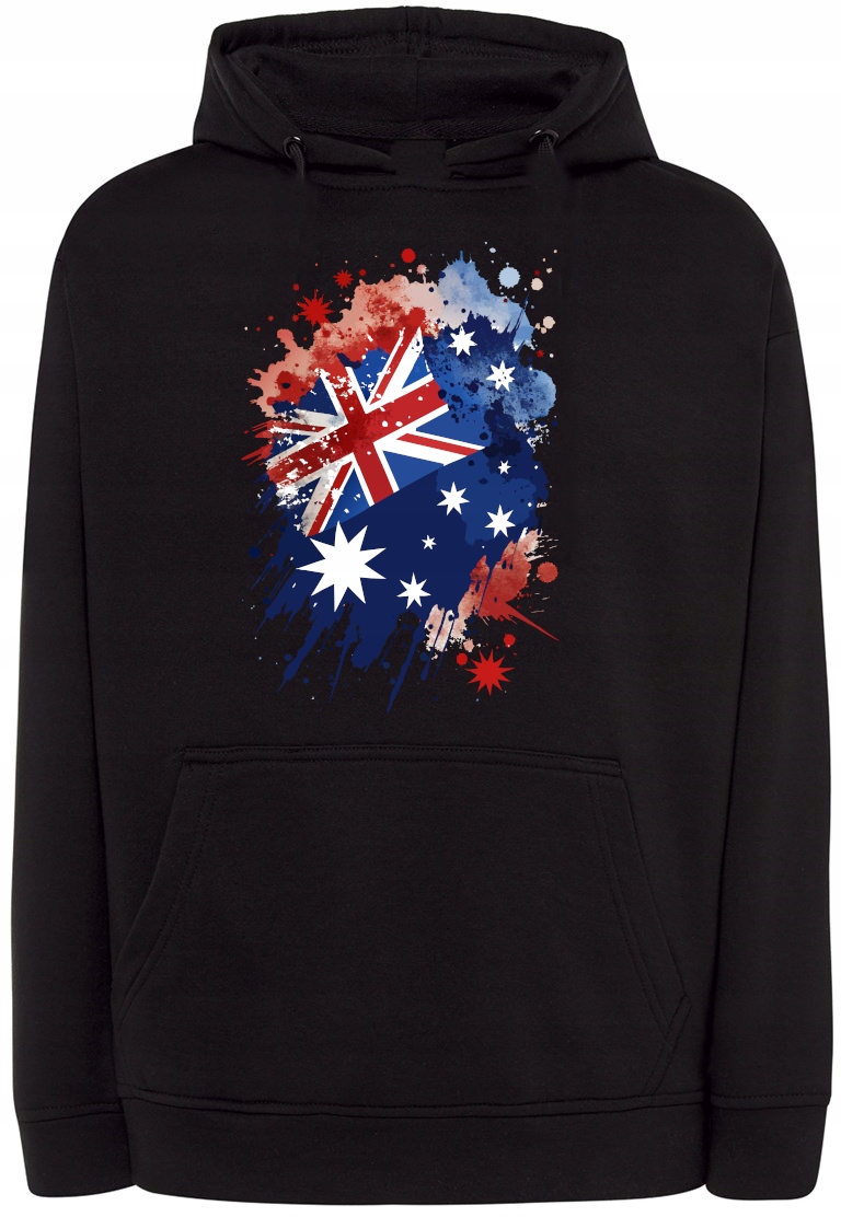 Mikina s kapucí Austrálie Oceania Vlajka státu vel. 3XL