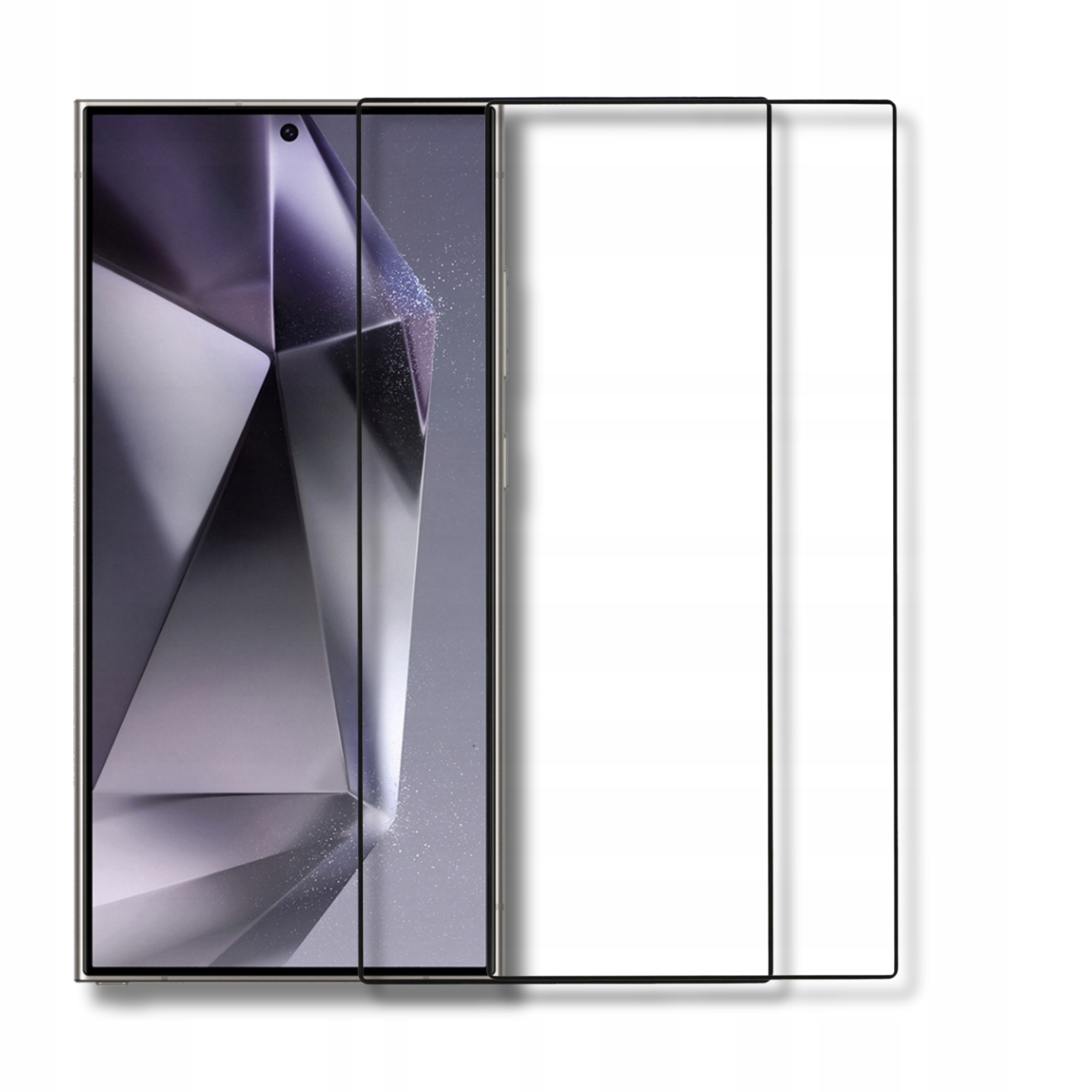 Szkło Hartowane do Samsung Galaxy S24 Ultra Mocne Szkiełko Ochronne 2 szt.