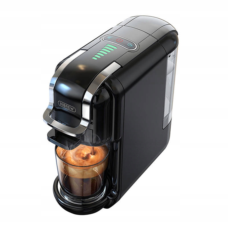 HiBREW H2B Kapslový kávovar 5v1 19 Bar 1450W Černý