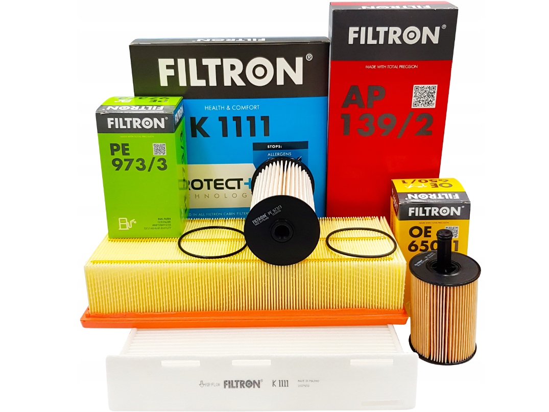 ZESTAW FILTRÓW FILTRON VW PASSAT B6 1.9 2.0 TDI