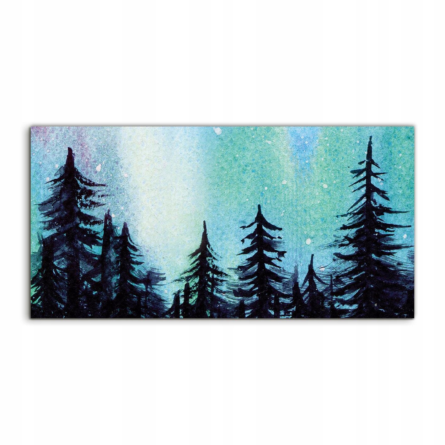 Akrylový fotoobraz 120x60 na stenu Krajina Les Nebo