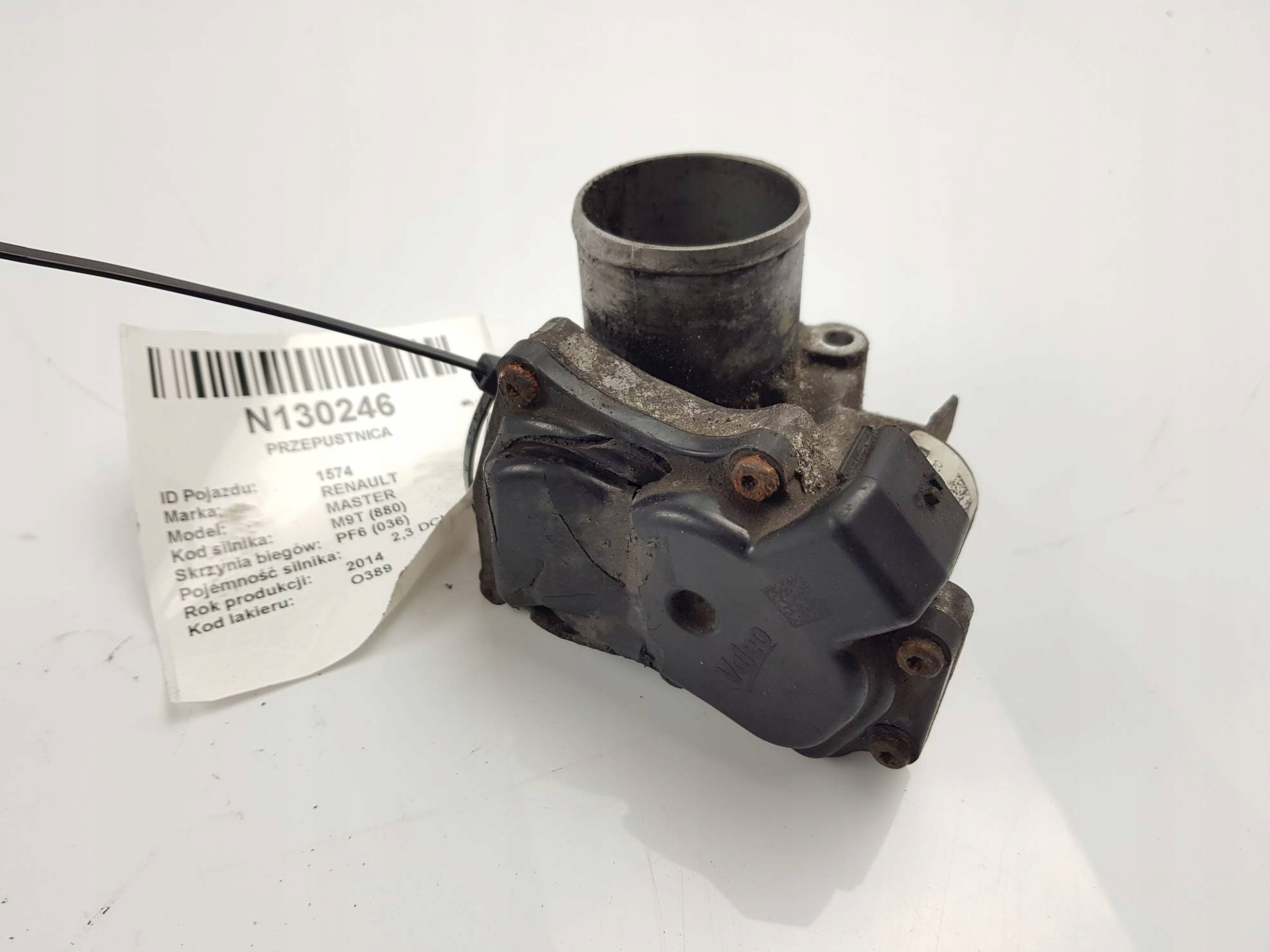 Valvola a farfalla 8200987453 RENAULT MASTER III