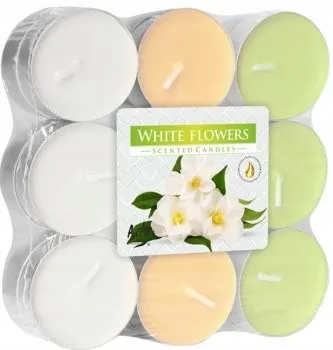 

Bispol Podgrzewacze świeczki tealight Kwiaty 18szt