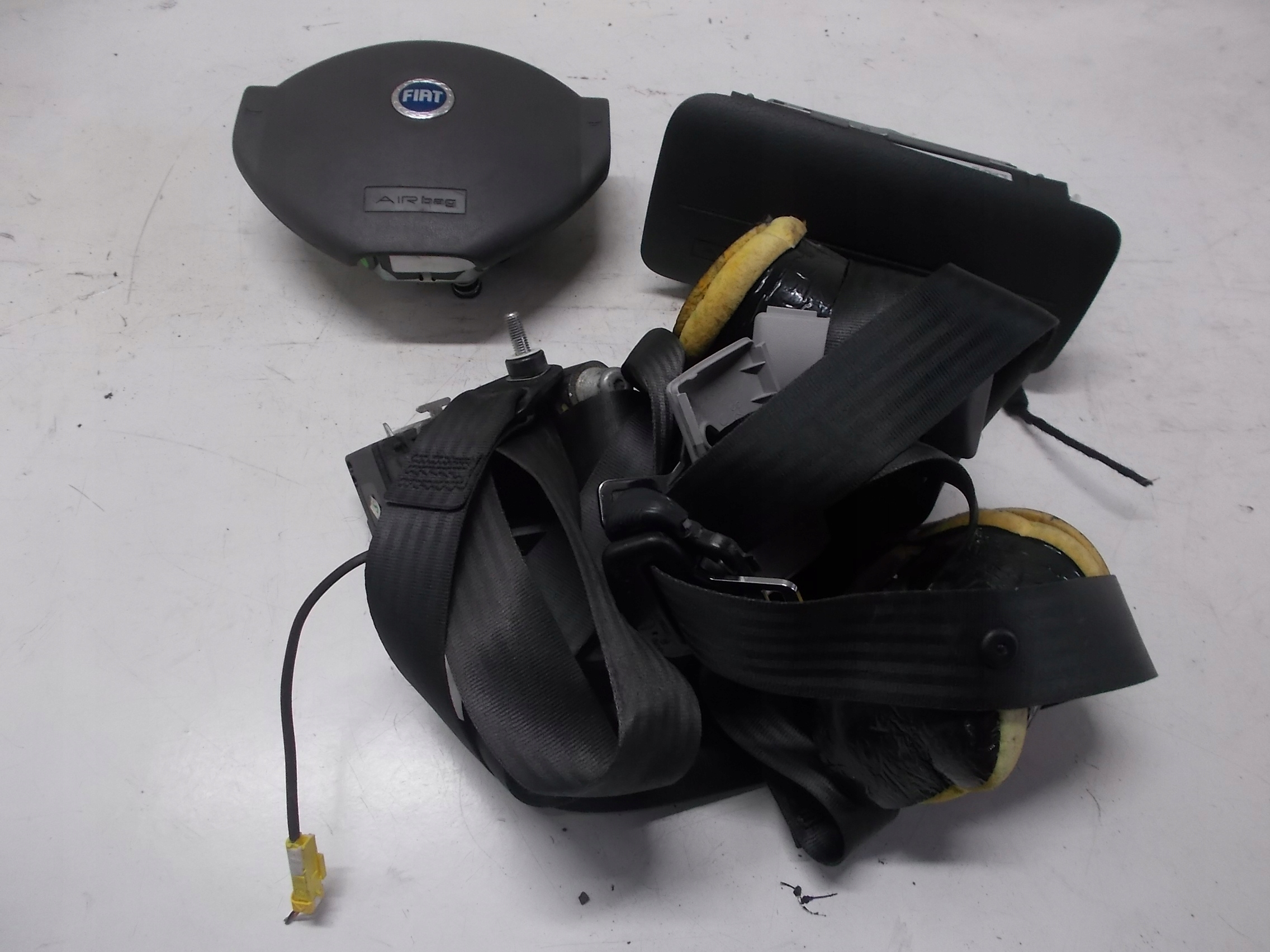 PANDA II AIRBAG PODUSZKI PASY KOMPLET