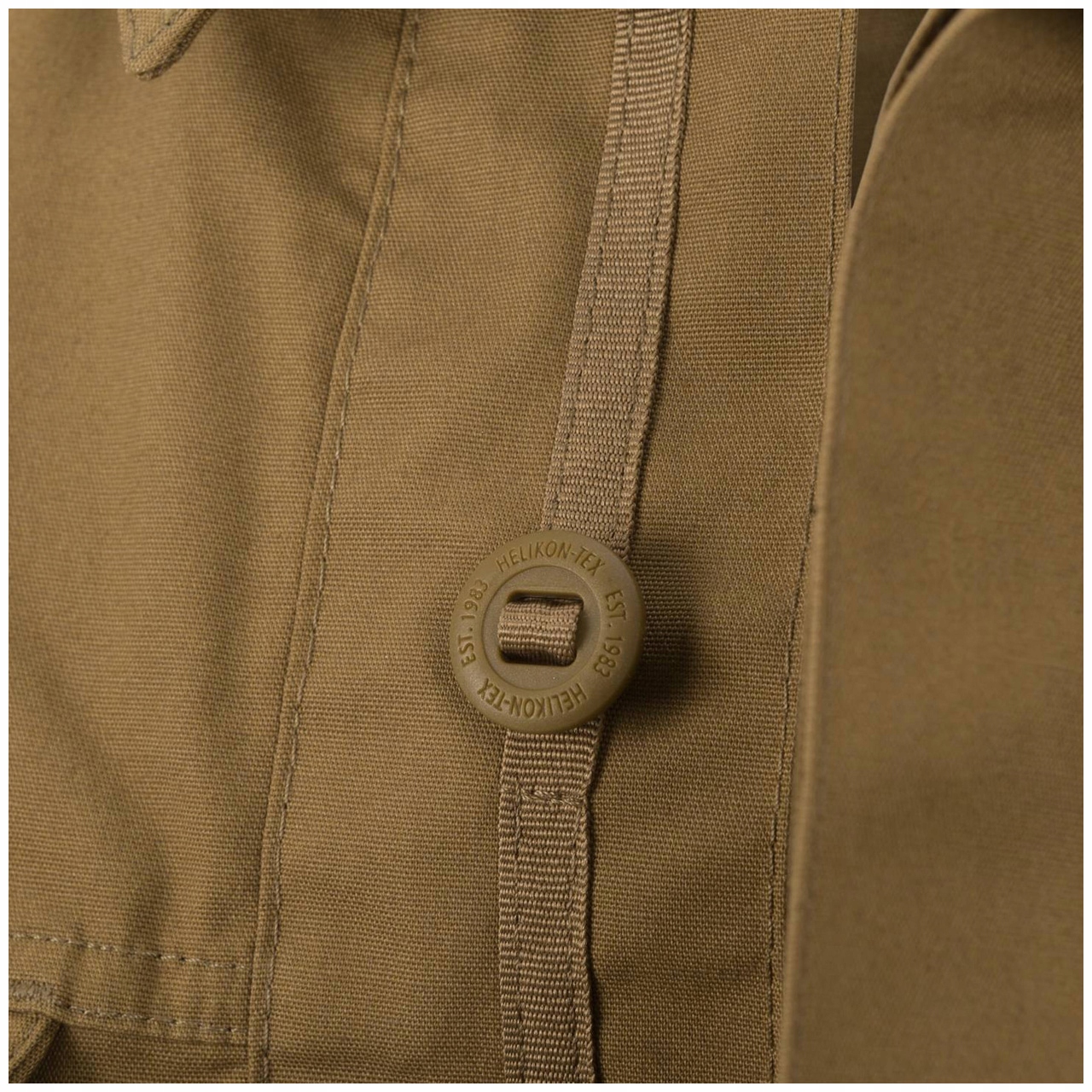 KOSZULA MĘSKA WOODSMAN HELIKON BUSHCRAFT WZMOCNIENIA Czarna Wzór dominujący bez wzoru