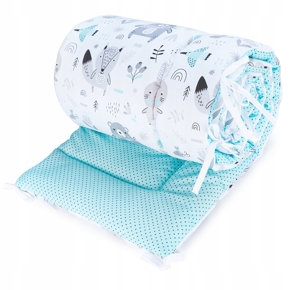 

Babyboom Dwustronny Ochraniacz 180x30 Do Łóżeczka