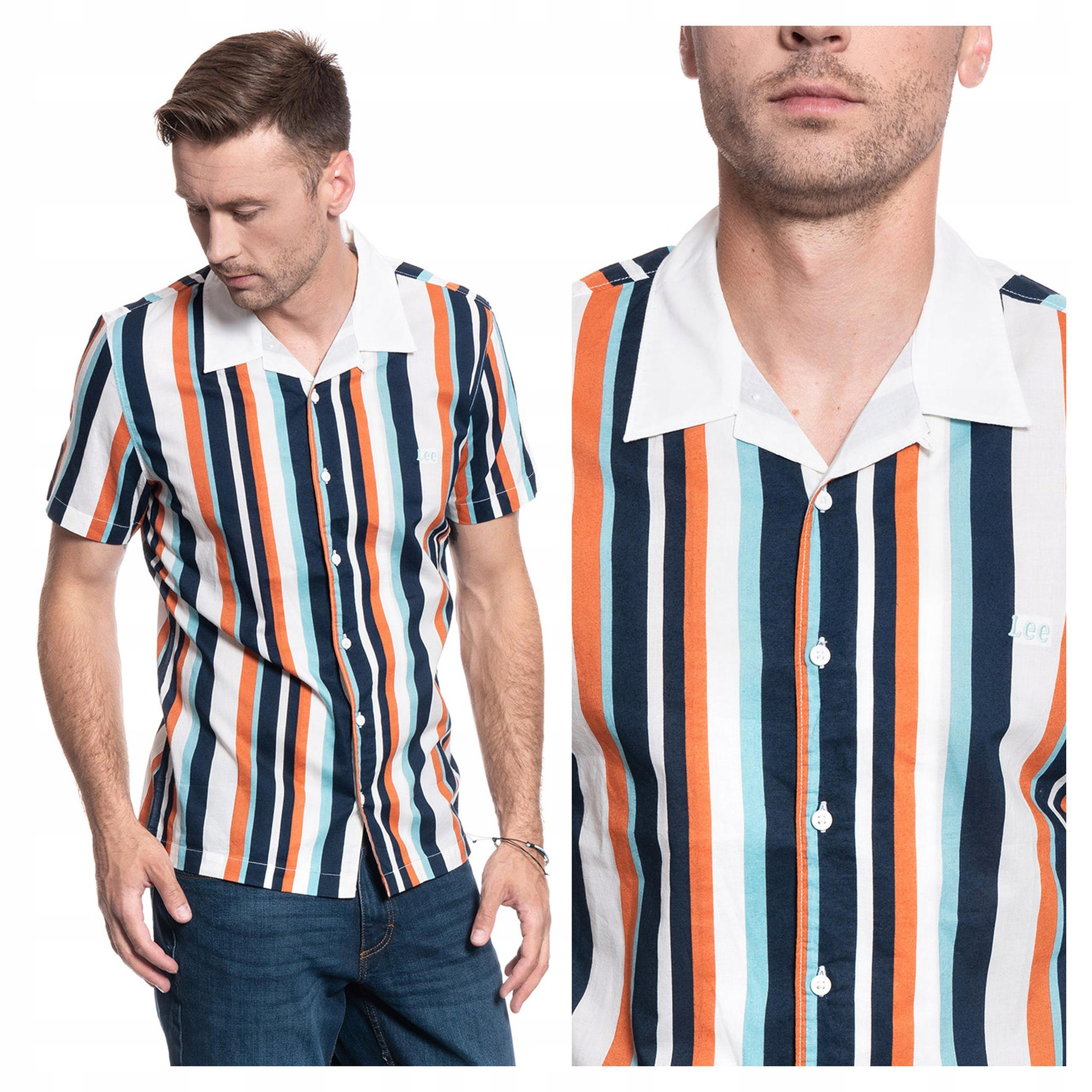 Pánská košile Lee Ss Bowling Shirt M