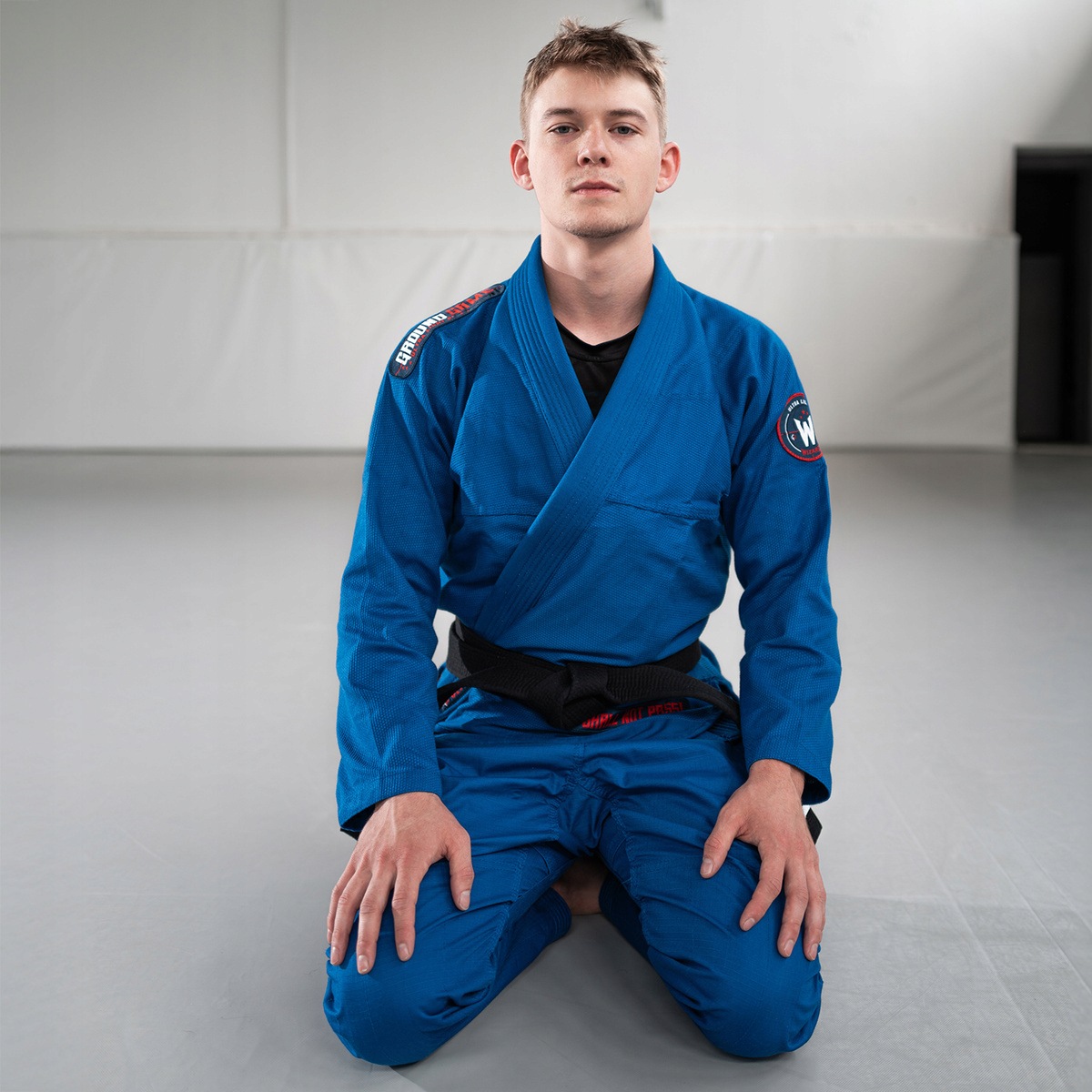 Gi do Bjj Wizard (Niebieskie) A0 Ground Game