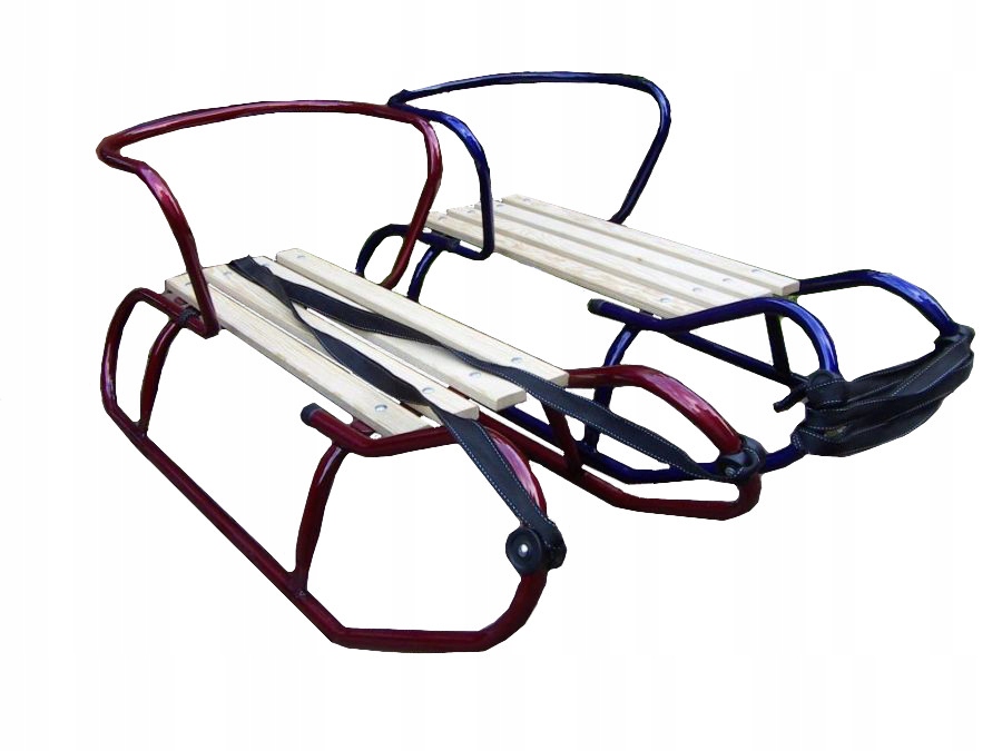 POLSKIE METALOWE SANKI VIVA Z OPARCIEM Marka Matpol