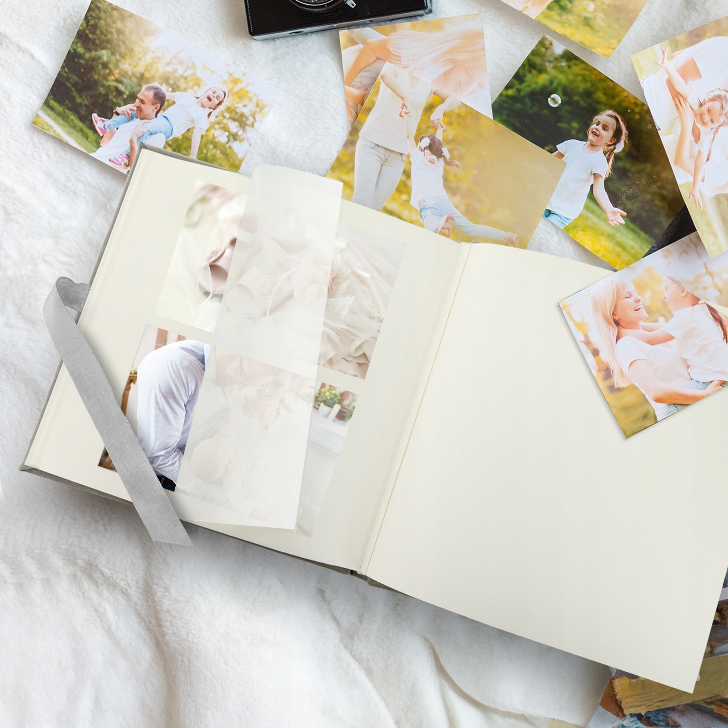 Album na zdjęcia KOMUNIA welurowy Pamiątka Komunii PREZENT + GRAWER GRATIS Producent Inna