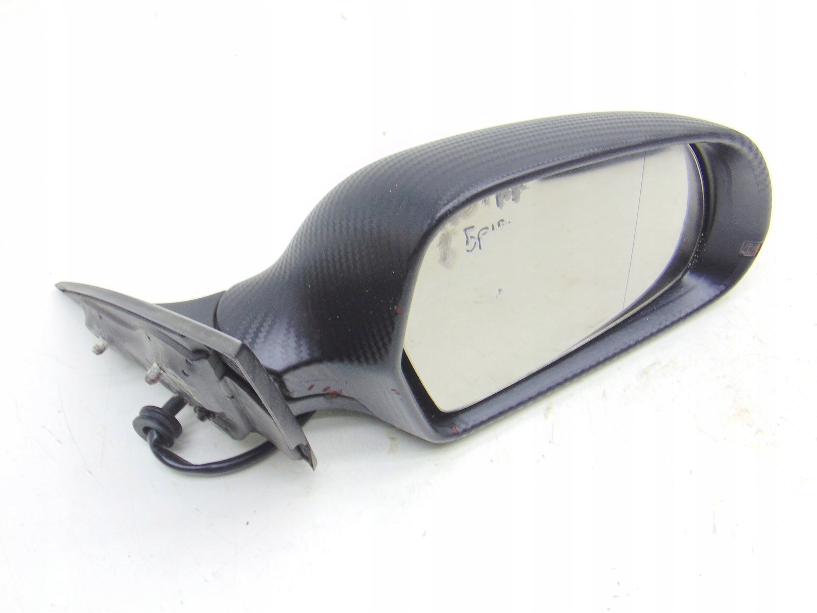mirror exterior right AUDI A5 8T 6 PIN CARBON