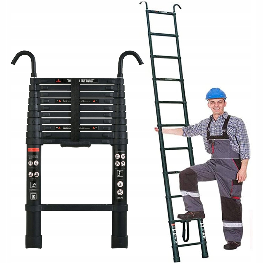 

Składana Drabina Teleskopowa 3,2m Aluminum Dayplus