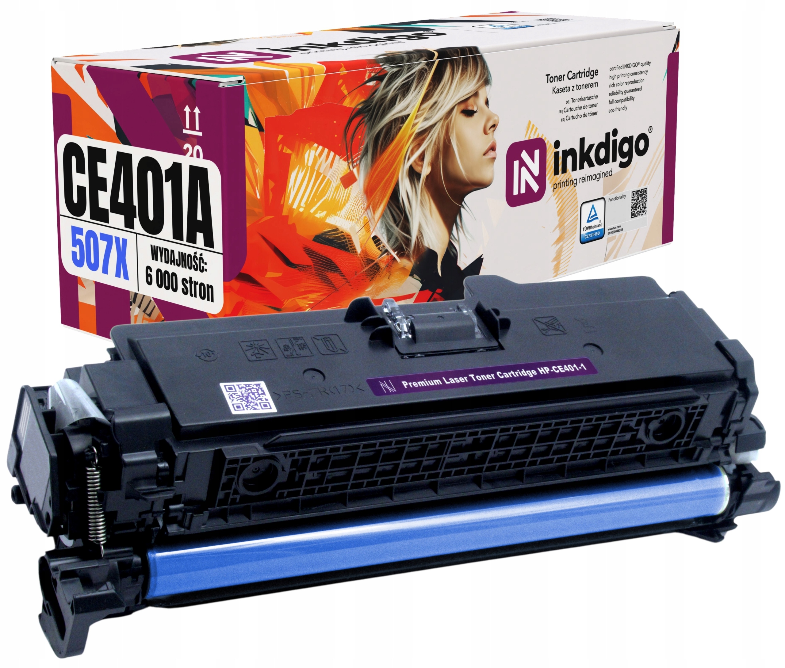 Toner pro Hp 507X CE401A Laserjet M551 M570 M575