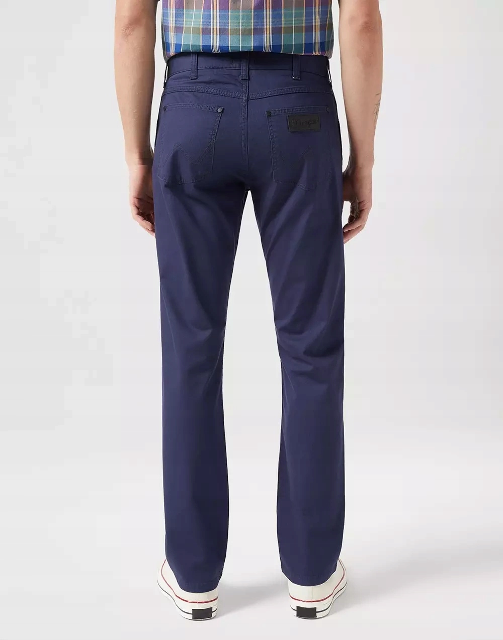 Pánské jednoduché kalhoty Wrangler Greensboro Dark Navy 112350802 30/34