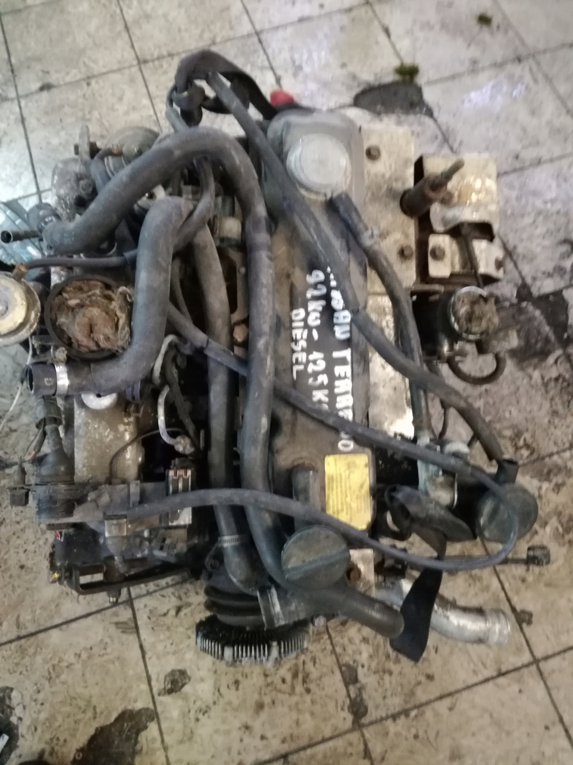 NISSAN TERRANO II 2td ДВИГАТЕЛЬ Td27t