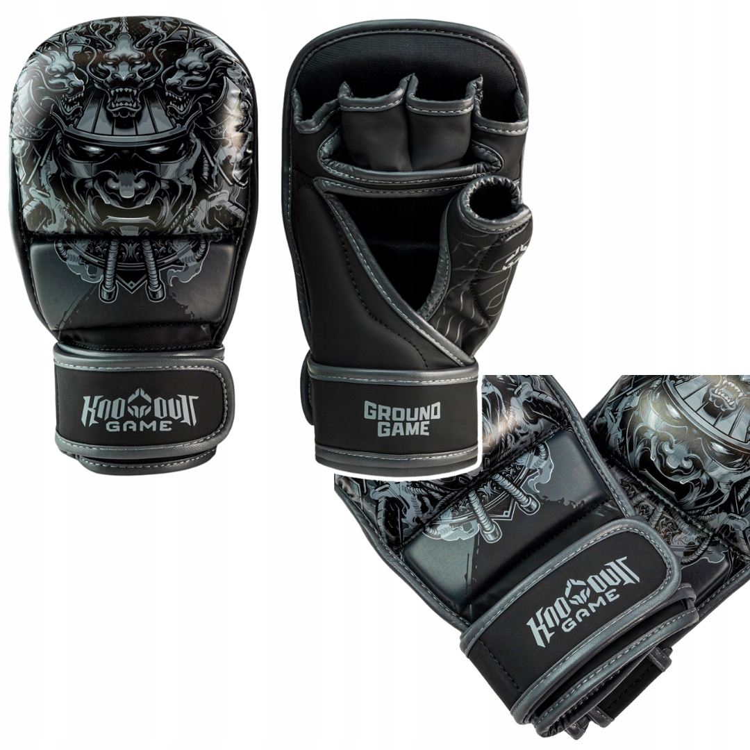 Sparingové rukavice Ground Game Mma Samurai Shadow vel. S/m