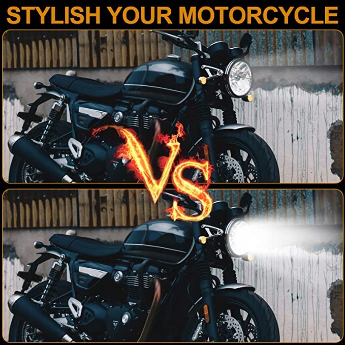 REFLEKTOR LAMPA LED PRZEDNIA HOMOLOGACJA MOTOCYKL Dopasowanie do pojazdu produkt uniwersalny