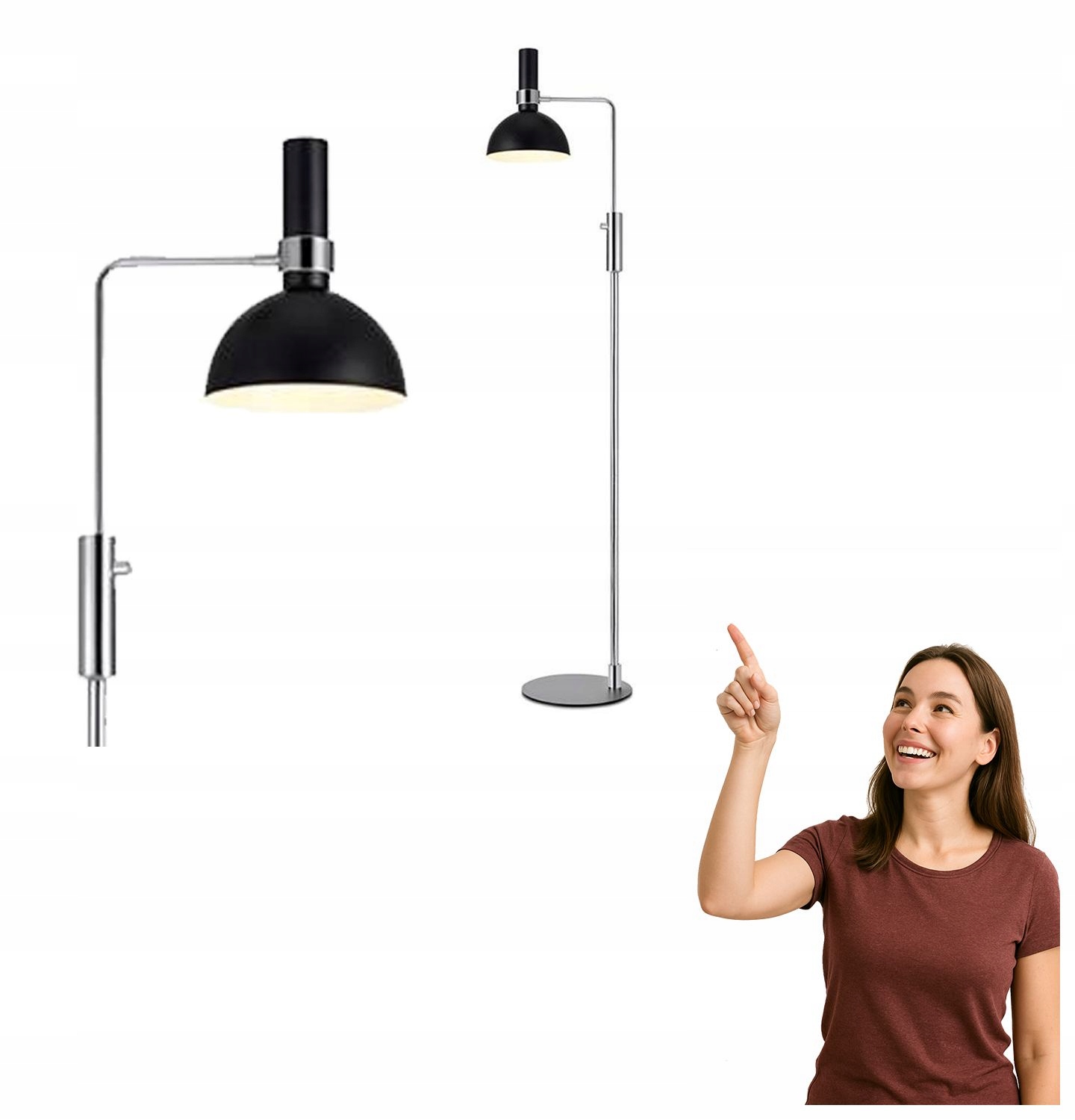 Podlahová lampa Larry Markslojd
