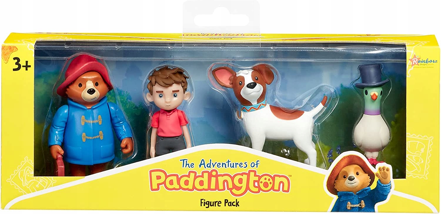 

Zestaw Paddington Oryginalne 4 Ruchome Figurki