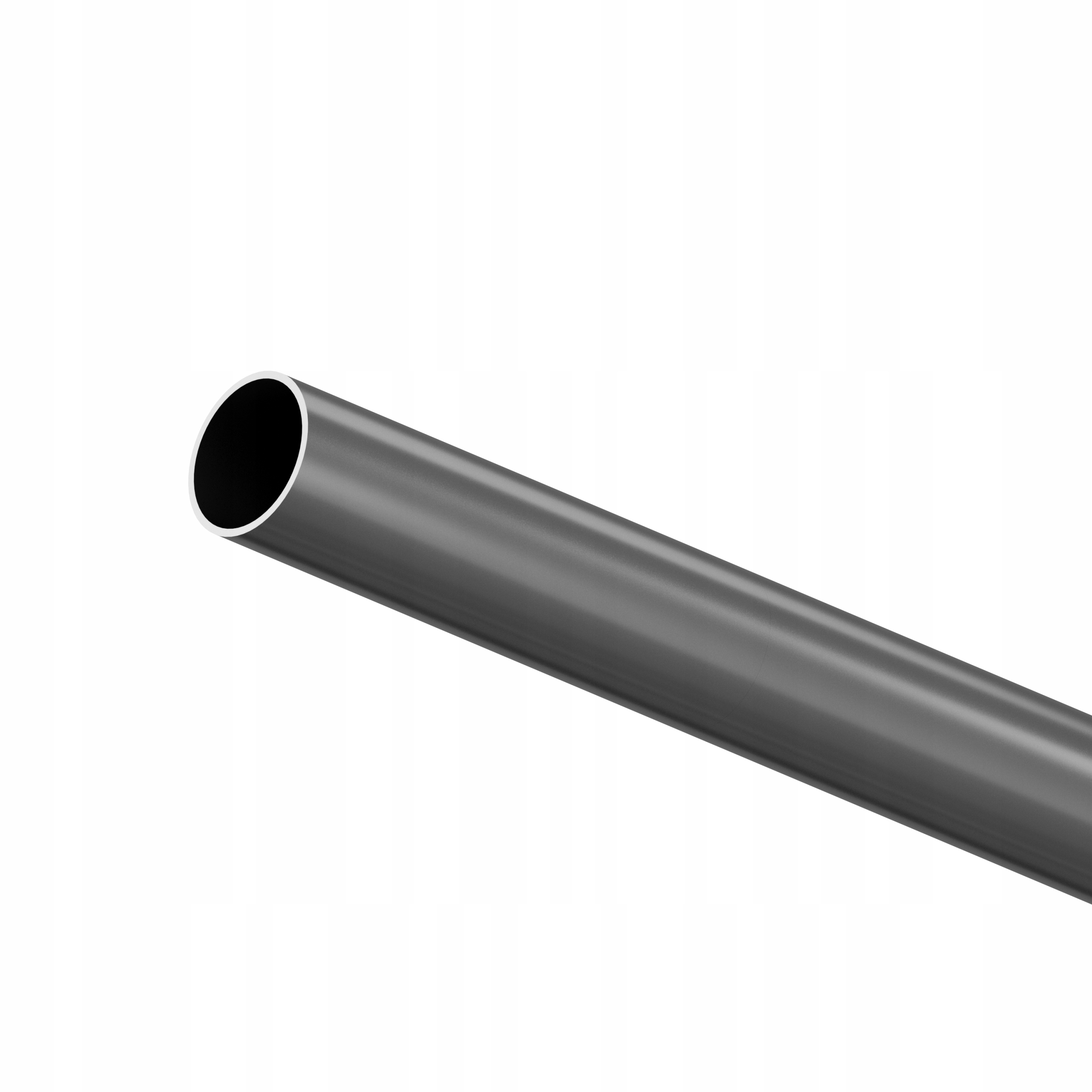 Trubka tyč do šatní skříně na nábytkové oblečení Ø 32 mm x 1,5 Grafit 400 cm