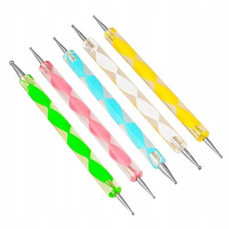 ZESTAW SOND SONDA DO ZDOBIEŃ PAZNOKCI ZESTAW 5 SZT