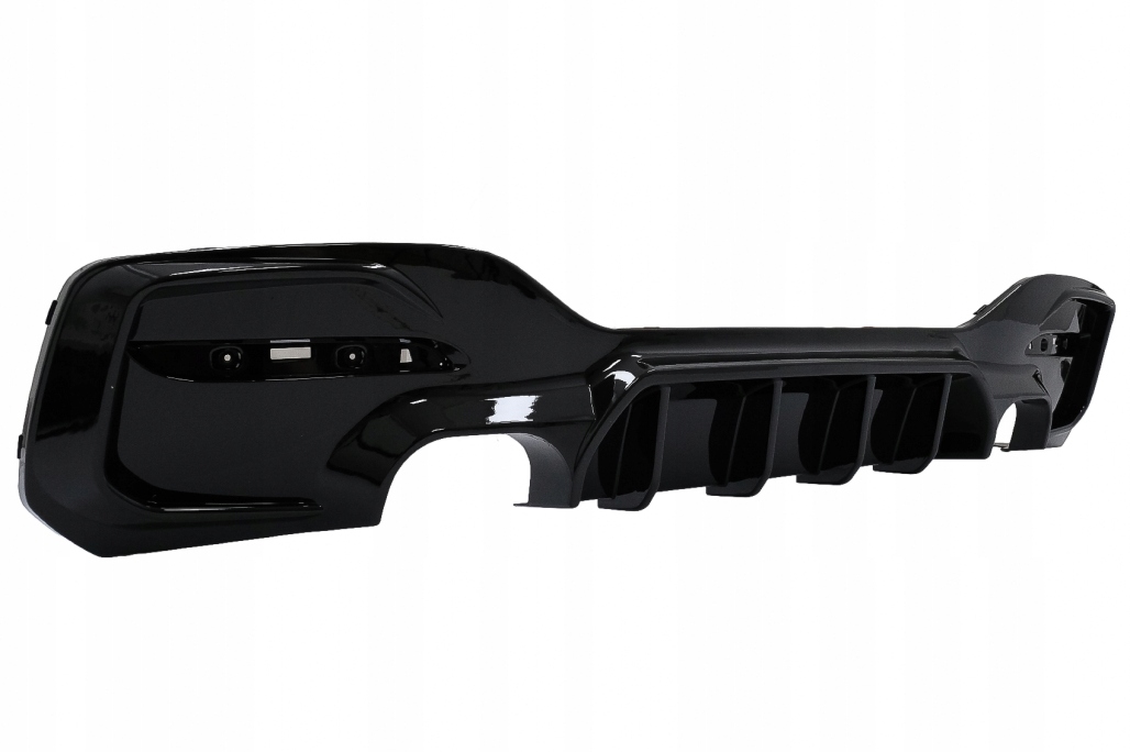 Dyfuzor do BMW 1 F20 F21 LCI 15 19 Piano Black Installation side Front