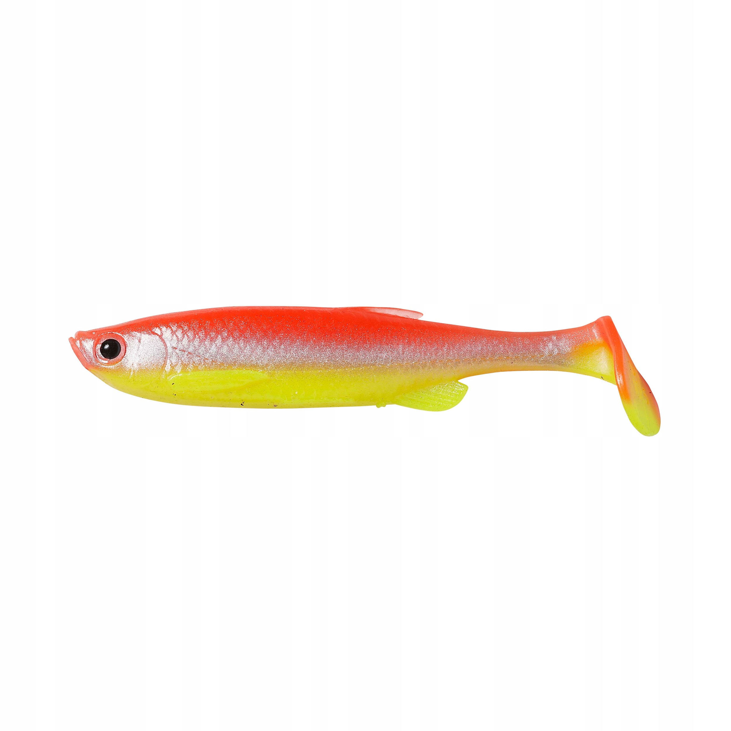 Guma Savage Gear Fat Minnow 9cm Yellow Red Fluo na szczupaki okonie